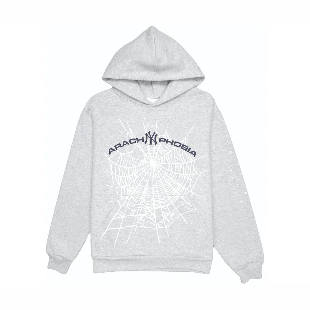 Spider Worldwide "Arach NY Phobia" Hoodie Grey Sp5der