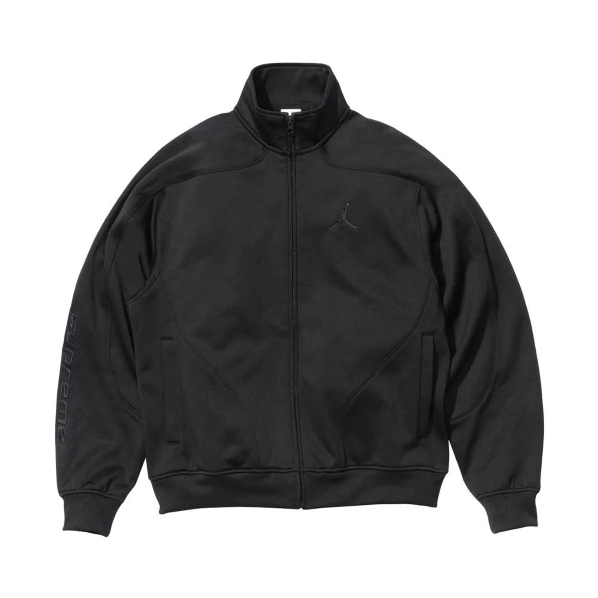 Supreme Jordan Tricot Track Jacket Black Supreme
