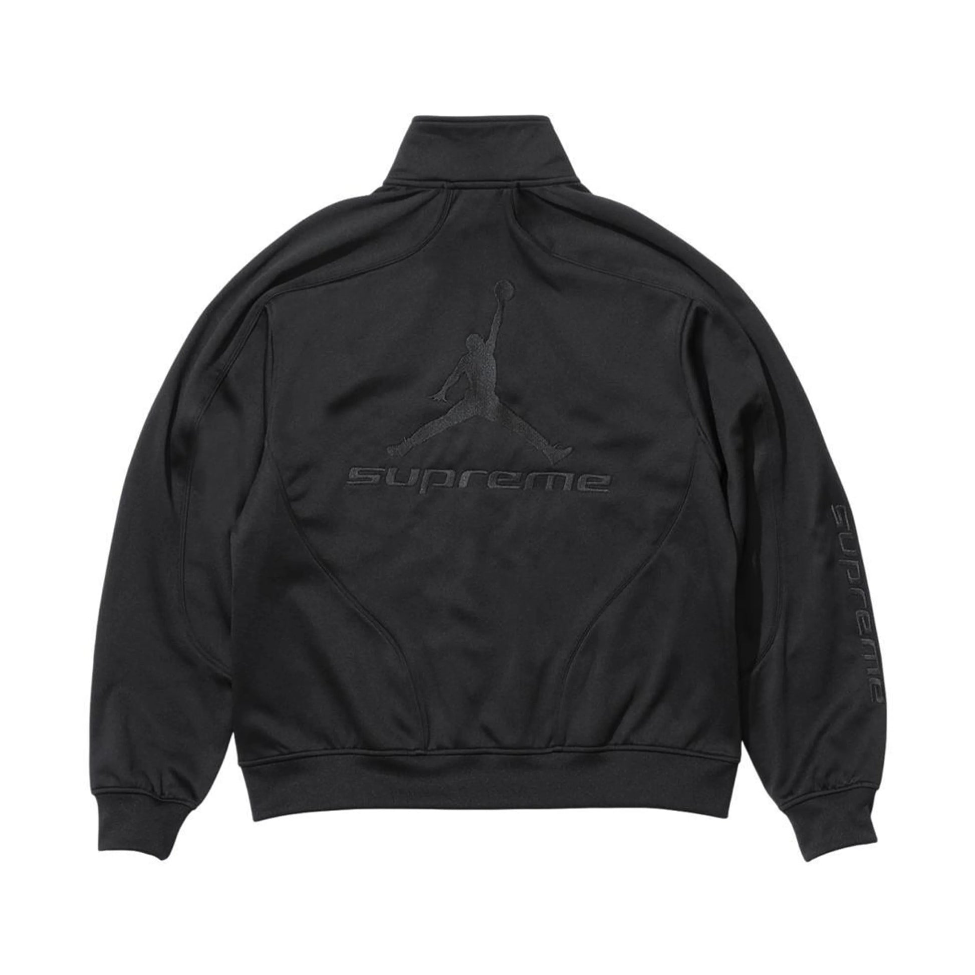 Supreme Jordan Tricot Track Jacket Black Supreme