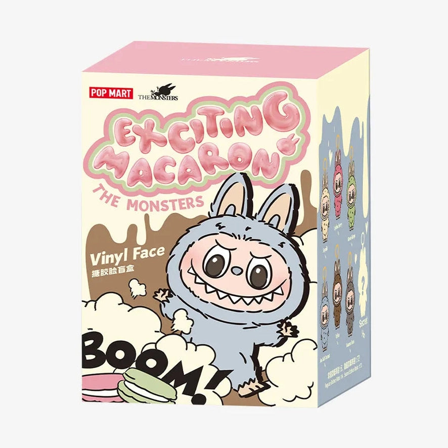 THE MONSTERS - Tasty Macarons Vinyl Face Blind Box | Blind Box Labubu