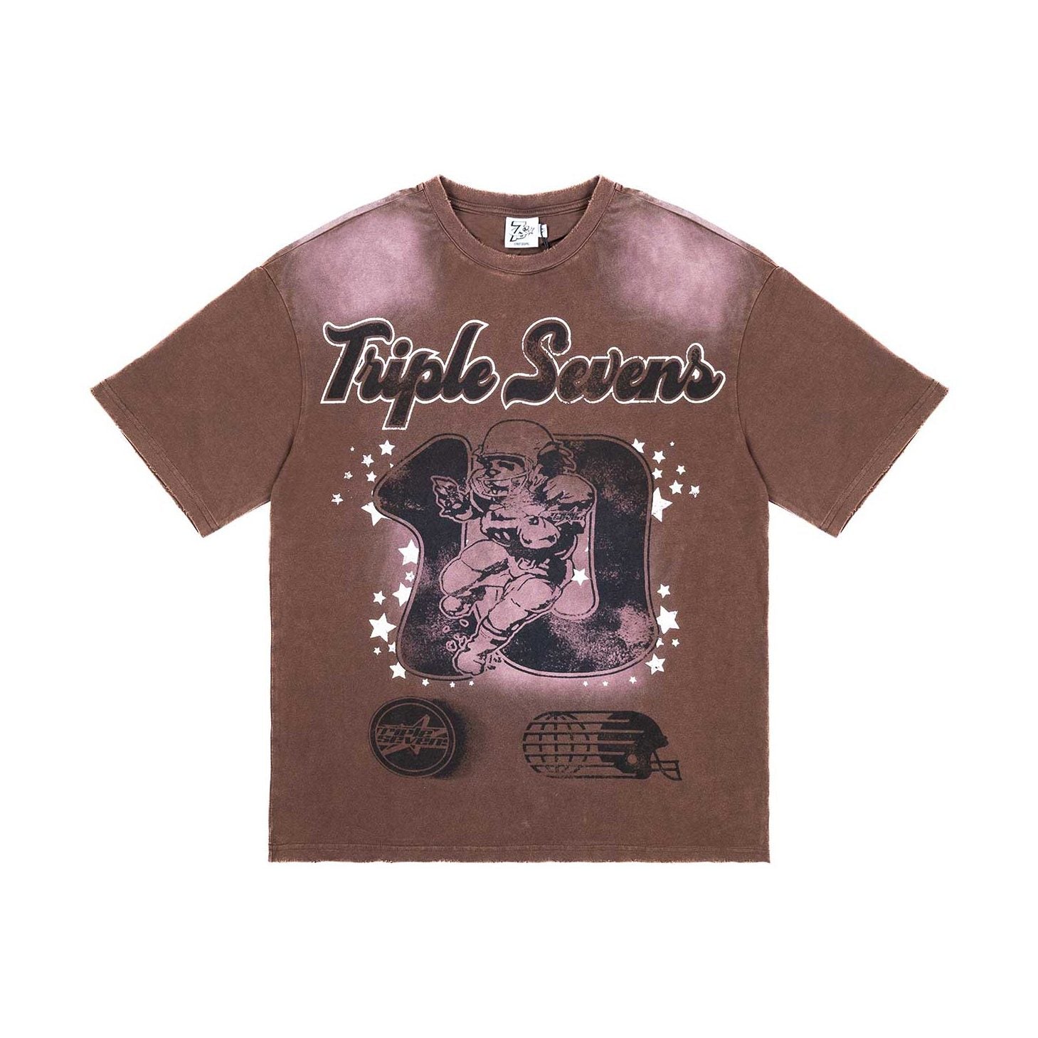 Triple Sevens All Star Tee Brown Triple Sevens