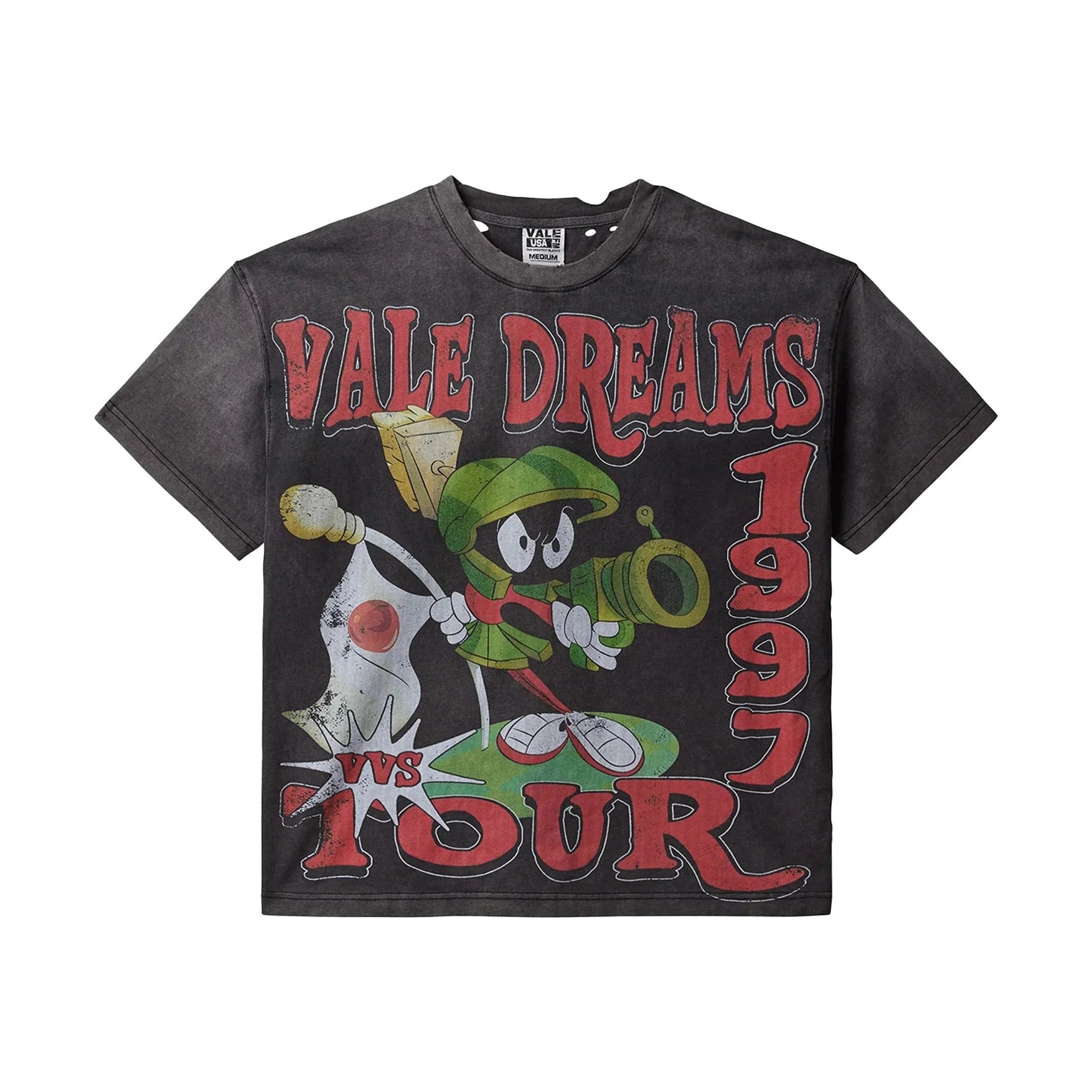 Vale Forever Marvin's Dream Tee Vintage Black Vale Forever