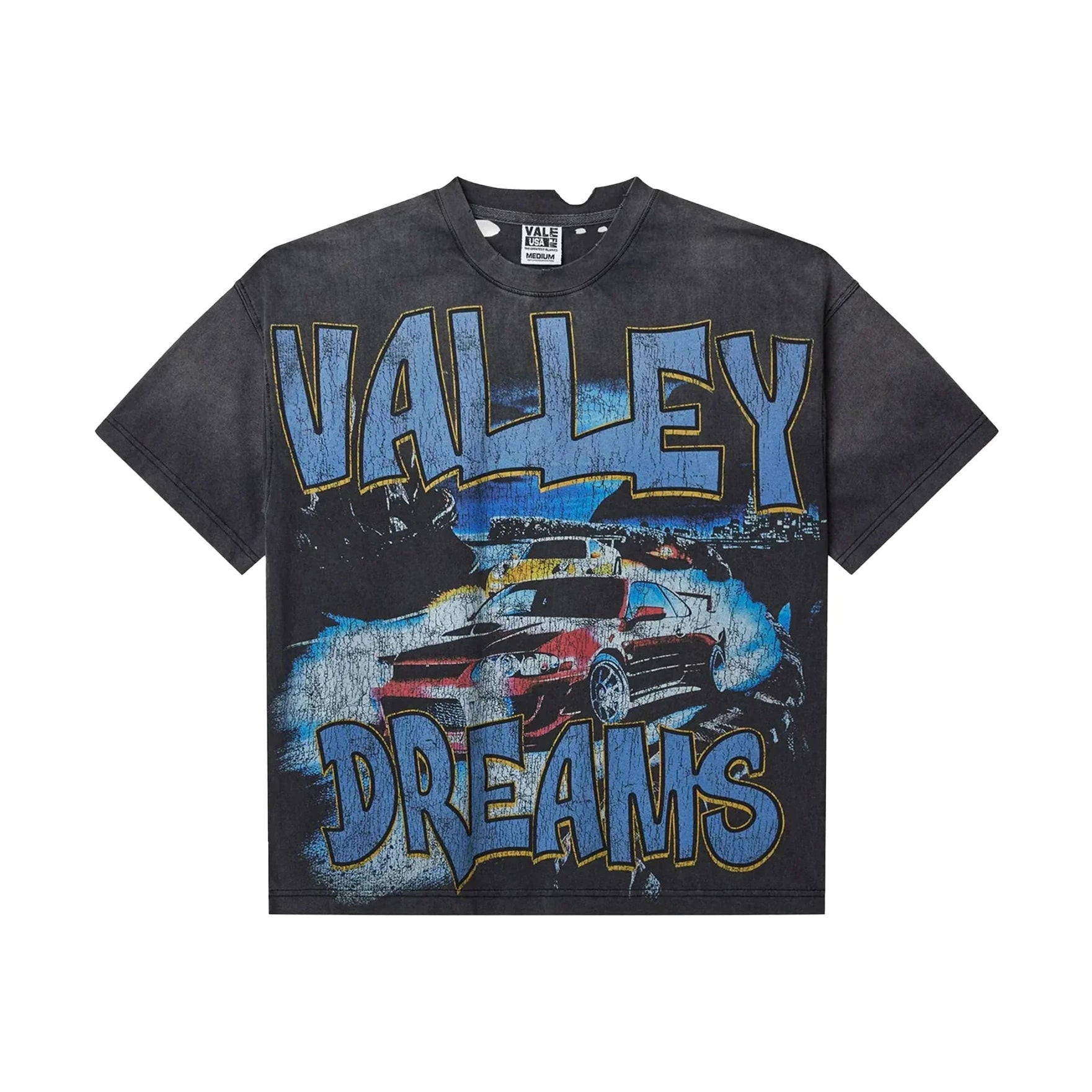 Vale Forever Mt. Akina Tee Vintage Black Vale Forever