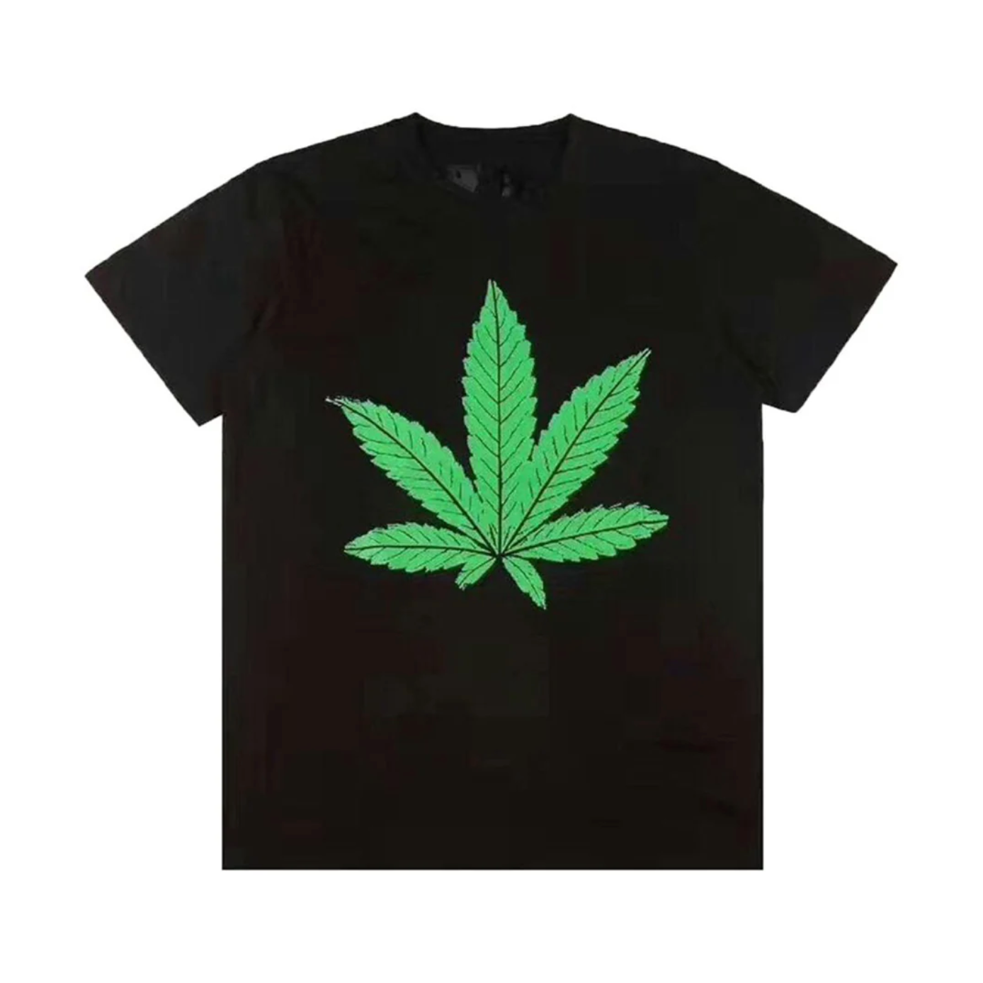 Vlone 420 Weed Tee Black/Green Vlone