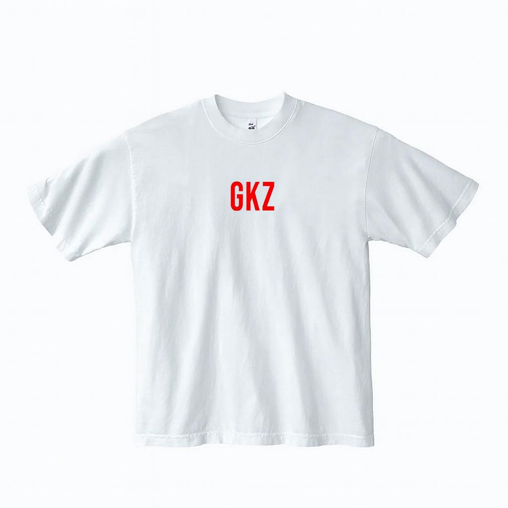 GKZ Logo Tee White/Red
