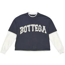 Bottega Desires War Navy Longsleeve Tee