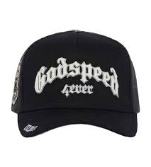 Godspeed Forever Trucker Hat Black/White