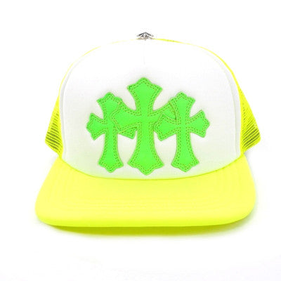 CHROME HEARTS Hat Trucker King Taco NEON